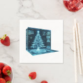 人工クリスマスツリー スタンダードカクテルナプキン (インサイチュ)