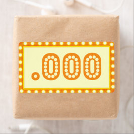 人工スコアのエンハンサーラベル – Period Edition ラベル