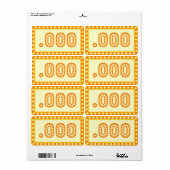 人工スコアのエンハンサーラベル – Period Edition ラベル (フルシート)