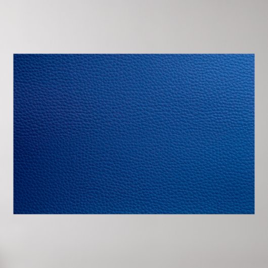 人工ソフトブルーの革。革フェイク質感 ポスター (正面)