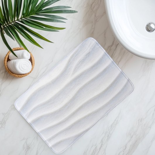 人工ビーチの砂 バスマット