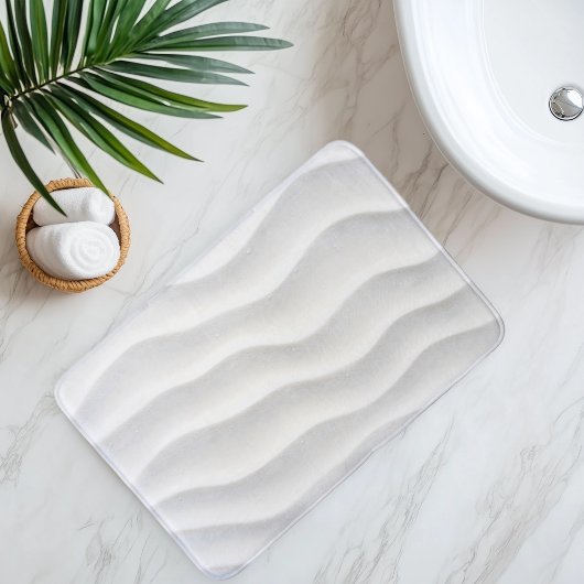 人工ビーチの砂 バスマット