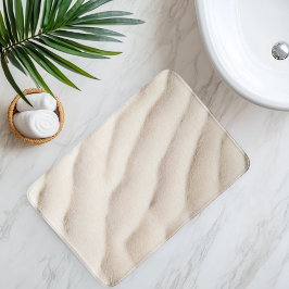 人工ビーチの砂 バスマット