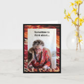 人工ユーモアのある知能 カード (黄色い花)