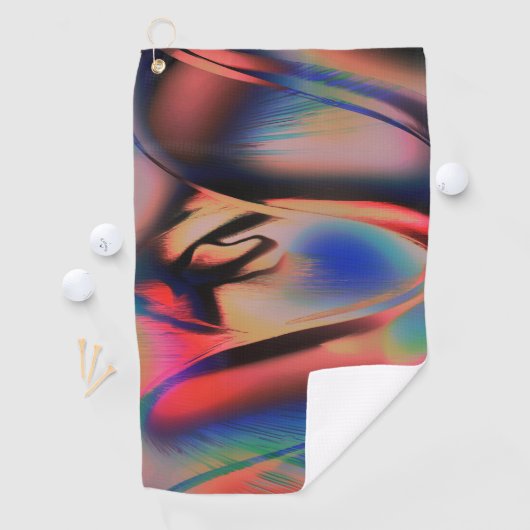 人工午後遅く、膨らんだ皮のスタイル ゴルフタオル (インサイチュ)