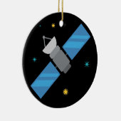 人工宇宙衛星 セラミックオーナメント (右)