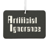 人工無知エアフレッシュナー カーエアーフレッシュナー (裏面)