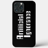 人工無知ケースメイトiPhoneケース Case-Mate iPhoneケース (裏面)