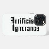 人工無知 iPhoneケース (裏面横)