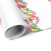 人工的なDNAモデル ラッピングペーパー (ロールコーナー)