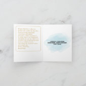 人工知能おもしろいブラザー誕生日 カード (内部)