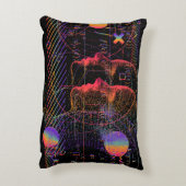 人工知能と仮想現実の概念 アクセントクッション (裏面(縦))