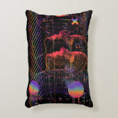 人工知能と仮想現実の概念 アクセントクッション (正面(垂直))