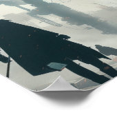 人工知能の台頭：人工知能の実証 ポスター (角)