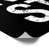 人工知能の自然愚おもしろい行 ポスター (角)