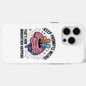 人工知能イノベーション脳デザイン Case-Mate iPhoneケース (裏面 (横))