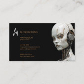 人工知能エンジニアリング 名刺 (正面)