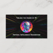 人工知能エンジニアリング 名刺 (正面)