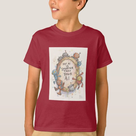 人工知能コンテスト Tシャツ (正面)