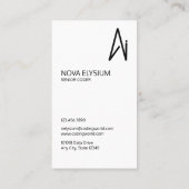 人工知能コーダ 名刺 (裏面)