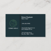 人工知能コーダ 名刺 (裏面)