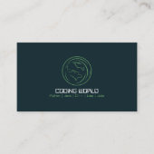人工知能コーダ 名刺 (正面)