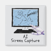 人工知能スクリーンキャプチャーマンガ マグネット (正面)