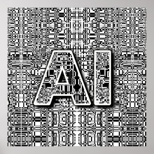 人工知能チップ ポスター (正面)