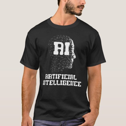人工知能ヒト脳AiコンピュータSc Tシャツ (正面)