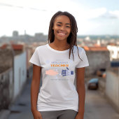 人工知能先生 – 人と機械 Tシャツ