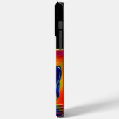 人工知能動物の猫顔 Case-Mate iPhoneケース (裏面 / 左)