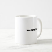 人工知能思考者マグカップ - 人工知能エンジニアへのギフト コーヒーマグカップ (正面右)