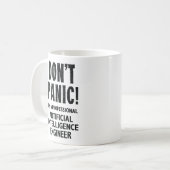 人工知能技術者 コーヒーマグカップ (正面左)
