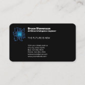 人工知能技術者 名刺 (正面)