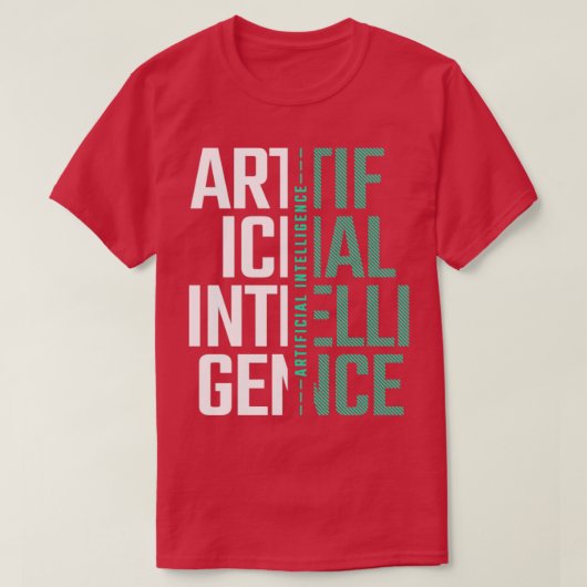 人工知能未来的おたくギフト Tシャツ (デザイン正面)