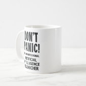 人工知能研究者 コーヒーマグカップ (正面左)