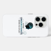 人工知能頭が切れる技術デザイン Case-Mate iPhoneケース (裏面 (横))