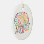 人工知能 セラミックオーナメント (右)