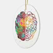 人工知能 セラミックオーナメント (左)