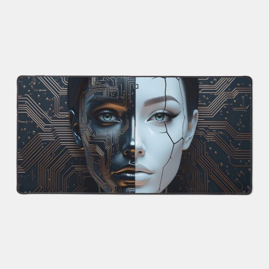 人工知能 デスクマット (正面)