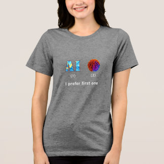 人工知能 トライブレンドTシャツ