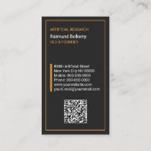 人工知能 名刺 (裏面)