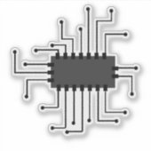 人工知能 – 未来は今だ» Futuristi シール (正面)