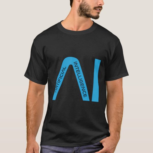 人工知能 Tシャツ (正面)