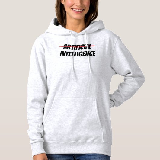 人工知能Tシャツ パーカ (正面)