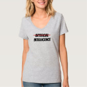 人工知能Tシャツ Tシャツ (正面)