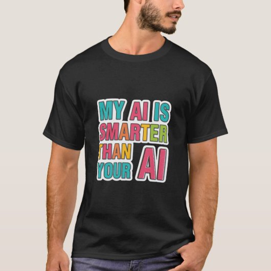 人工知能Tシャツ Tシャツ (正面)