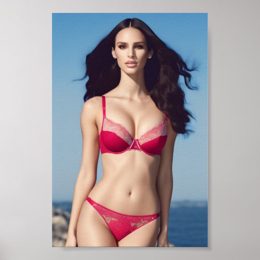 人工美しいポスター#3 ポスター (正面)