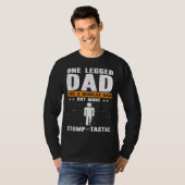 人工脚と義肢のためのフェイクリムクオート Tシャツ (正面フル)