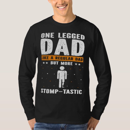 人工脚と義肢のためのフェイクリムクオート Tシャツ (正面)